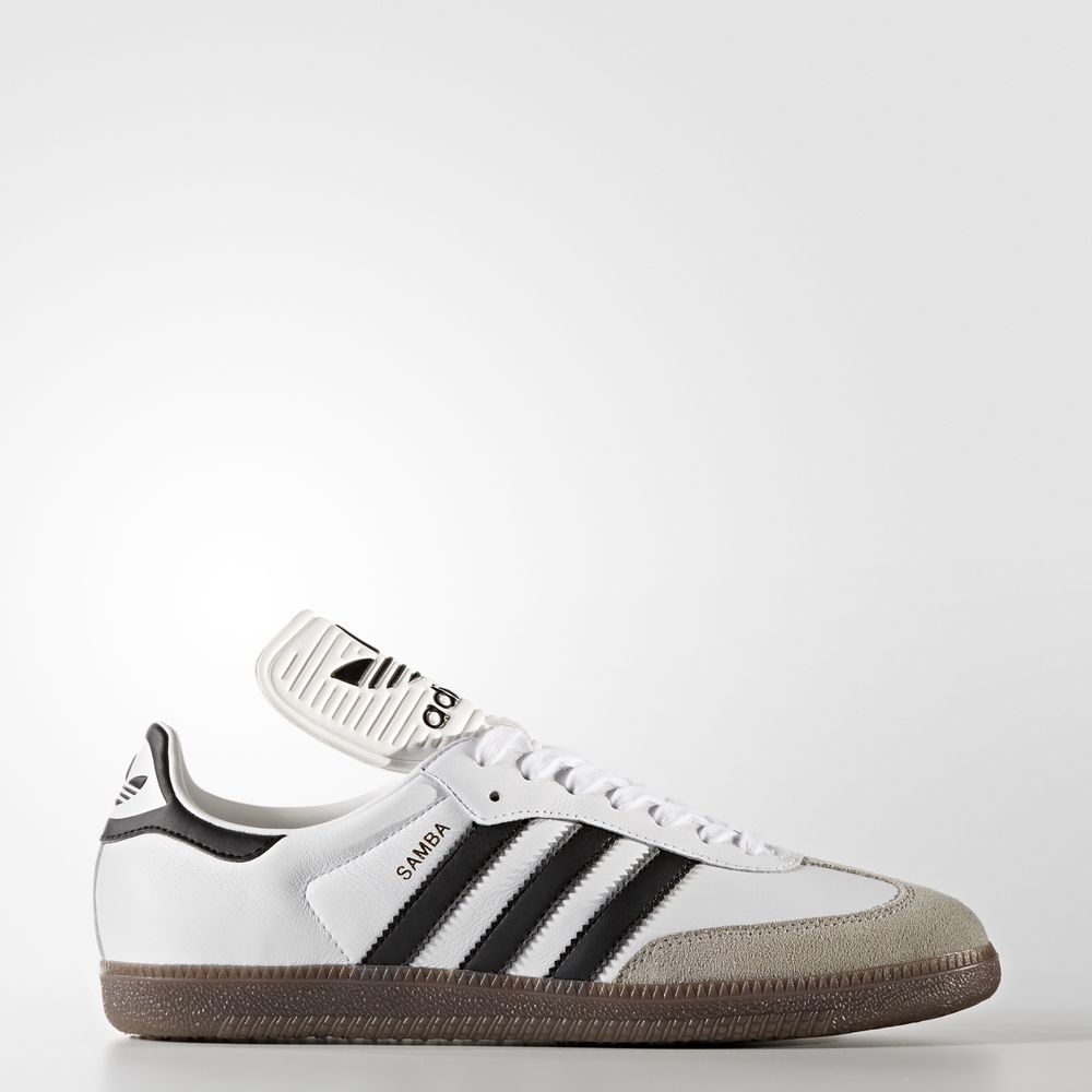 Adidas Samba Classic Og - Originals γυναικεια - Ασπρα/Μαυρα,Μέγεθος: EU 36 – 54 2/3 (454DLBJZ)